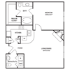 Traditional 1x1.5 890 SF